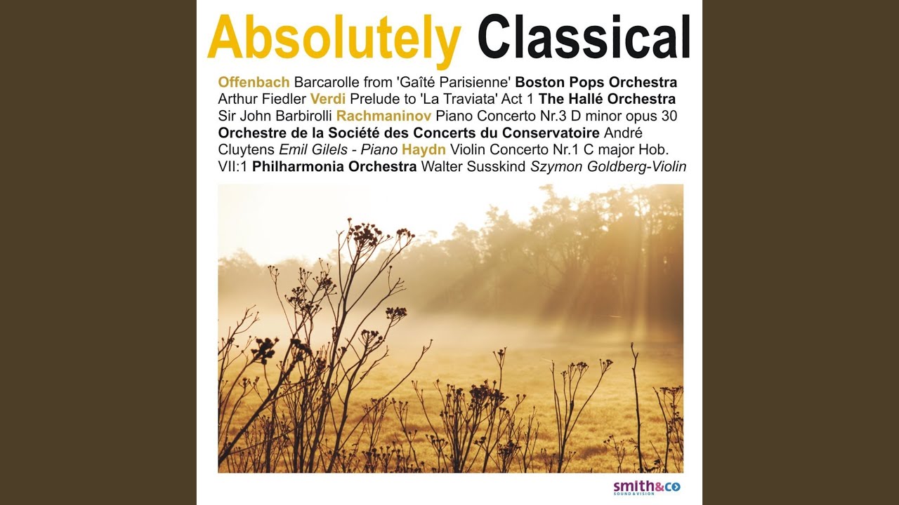 Barcarolle in F Major, Op. 60