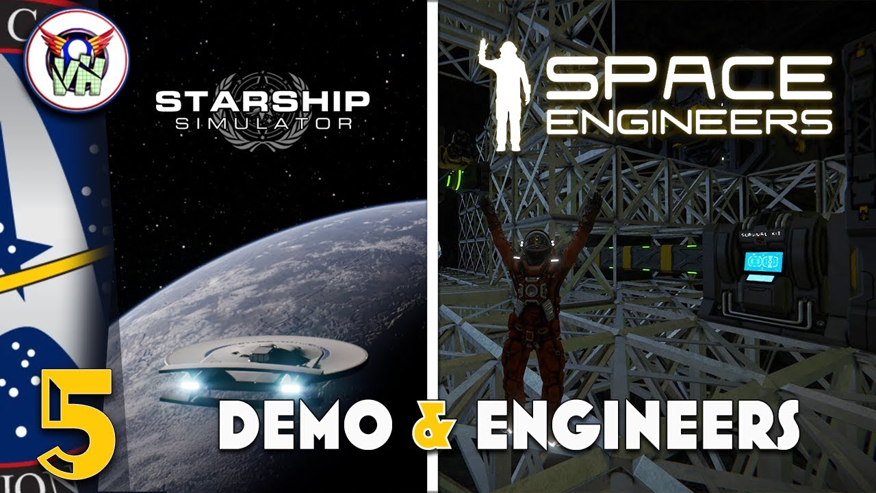 Starship Simulator Demo & Space Engineers Multiplayer #5 | Space Engineers