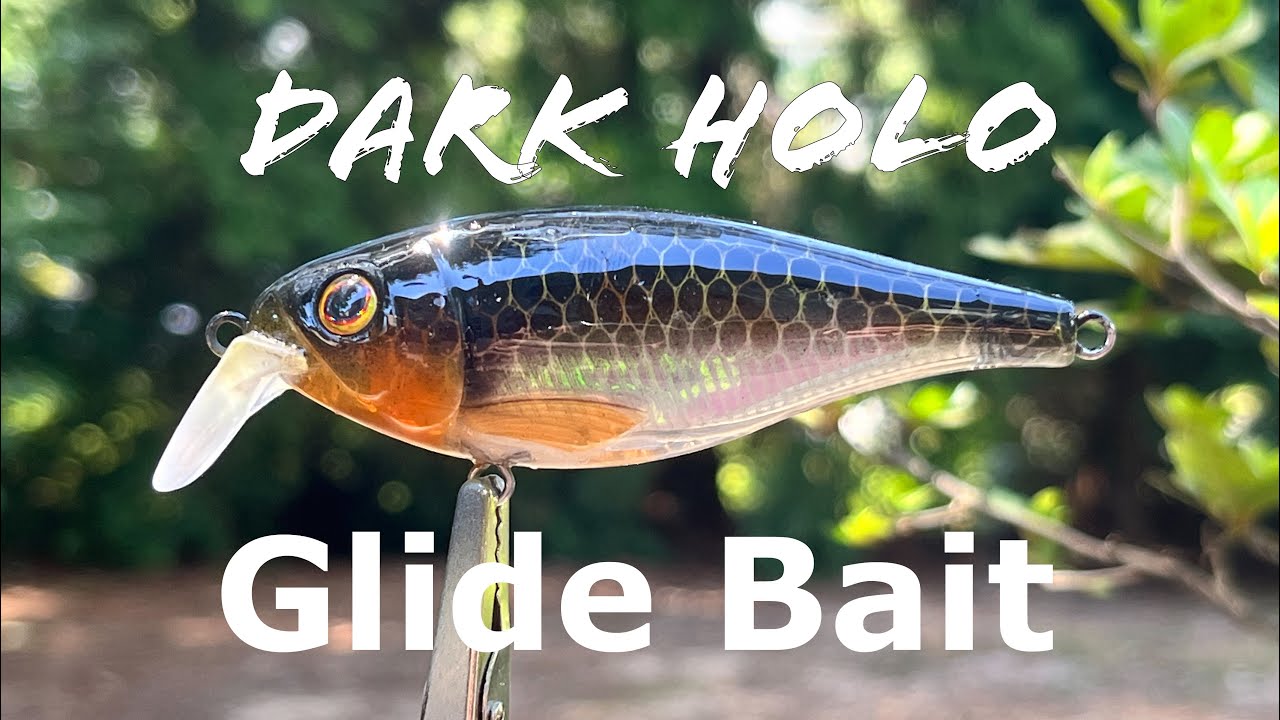 Lure Painting Tutorial -  Simple 3 color holo glide bait