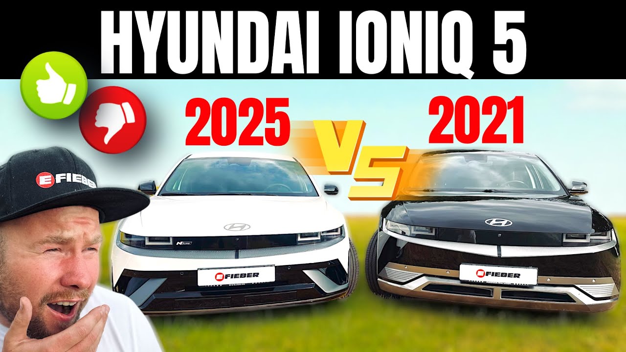 Hyundai IONIQ 5 Facelift 2025 vs. 2021 | Was für eine Verbesserung! | EFIEBER