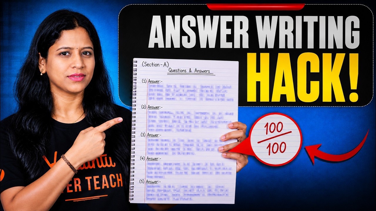 Answer Writing Hack That Can Get You 100/100 | Class 10 Board Exams | by Sunaina Mam