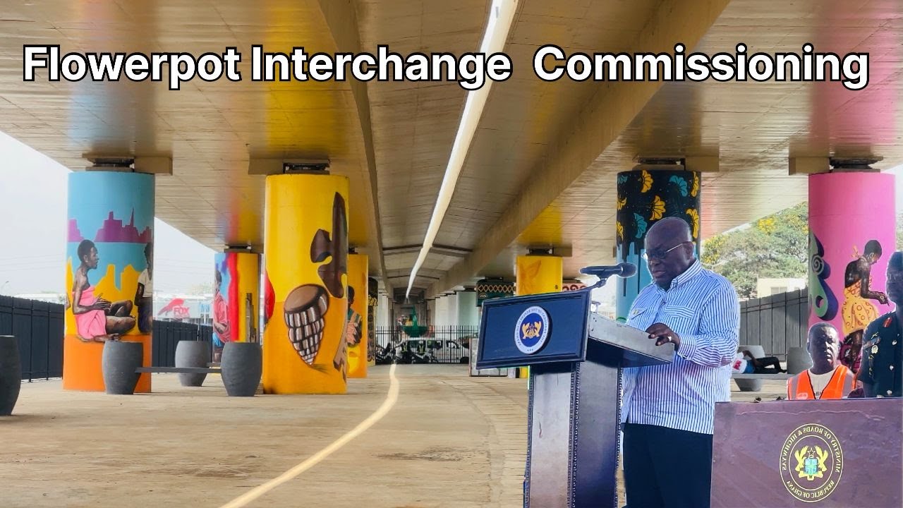 Prez Akufo Addo Speech at FLOWERPOT INTERCHANGE COMMISSIONING
