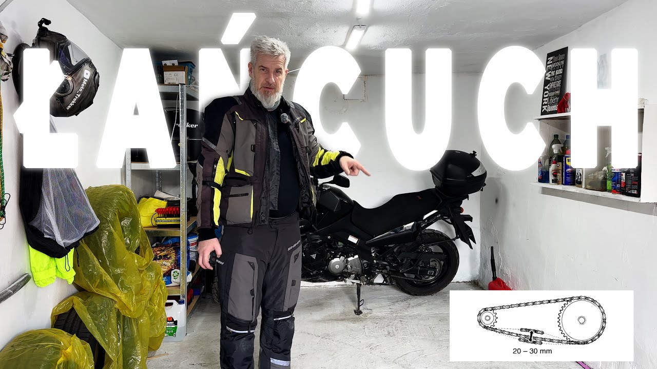 NIE RÓB TEGO ŹLE! Prawidłowy naciąg łańcucha w DL650 to kwestia życia i śmierci motocykla!SUZUKI