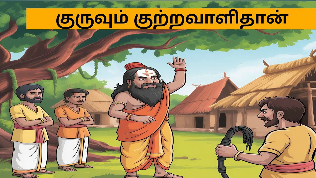 குருவும் குற்றவாளிதான் #bedtimestories #animation #fairytalesstory #moralstories #நீதிகதைகள் #moral