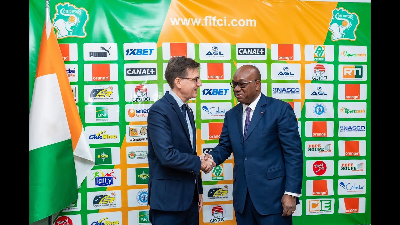 Visite de SEM l'Ambassadeur d'Espagne près de la République de Côte d'Ivoire à la FIF.