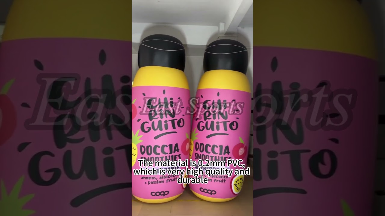Inflatable juice bottle model for outdoor advertising#advertisinginflatables #inflatable #balloon