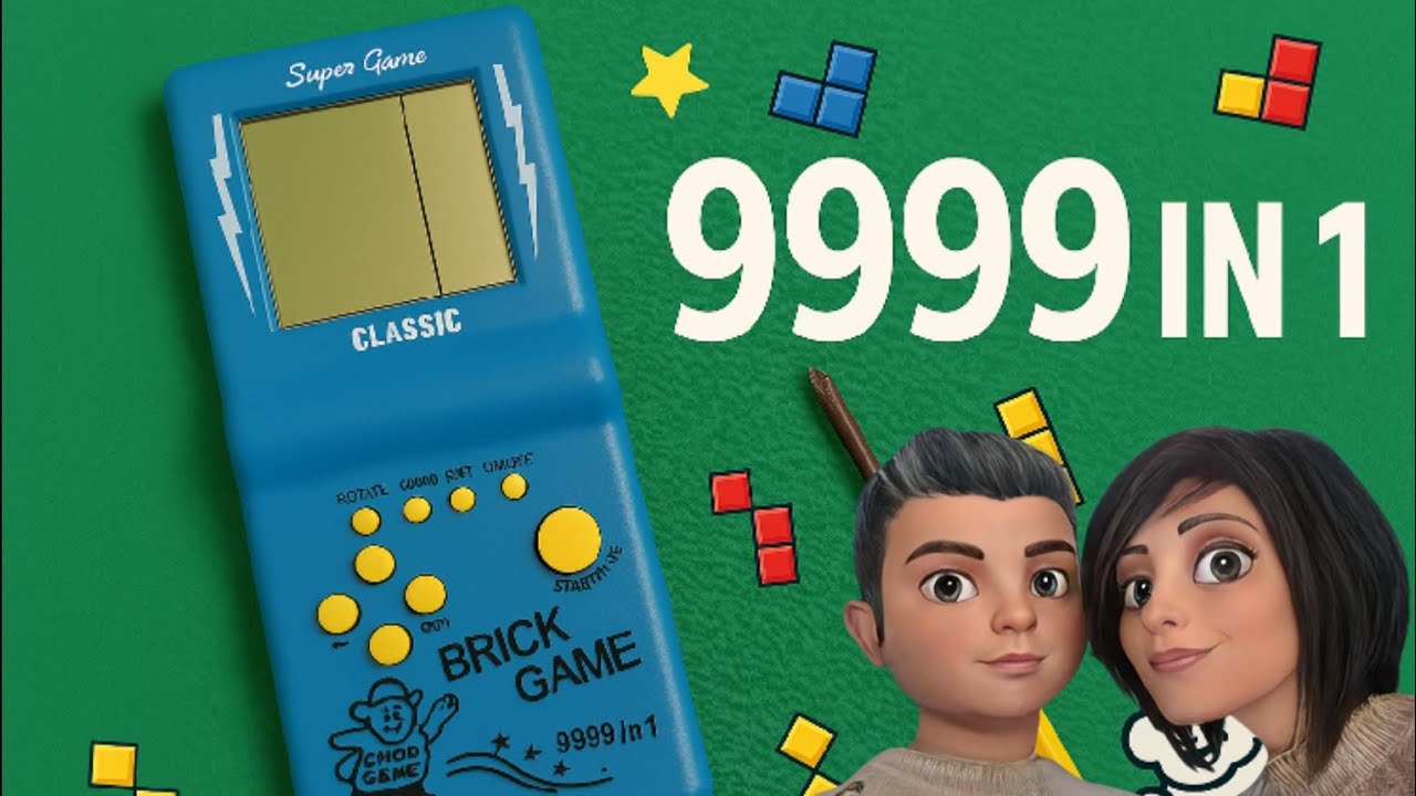 BRICK GAME 9999in1 - Classic Game (unbox)