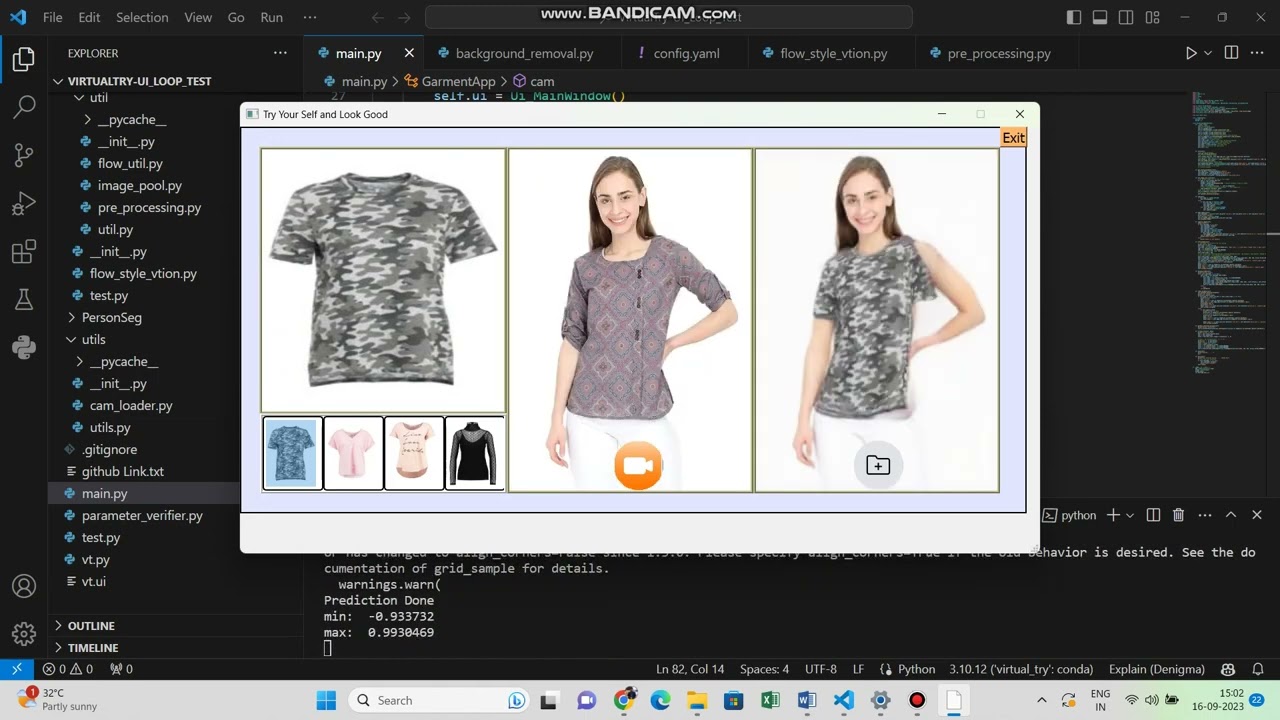 Virtual Try On Demo