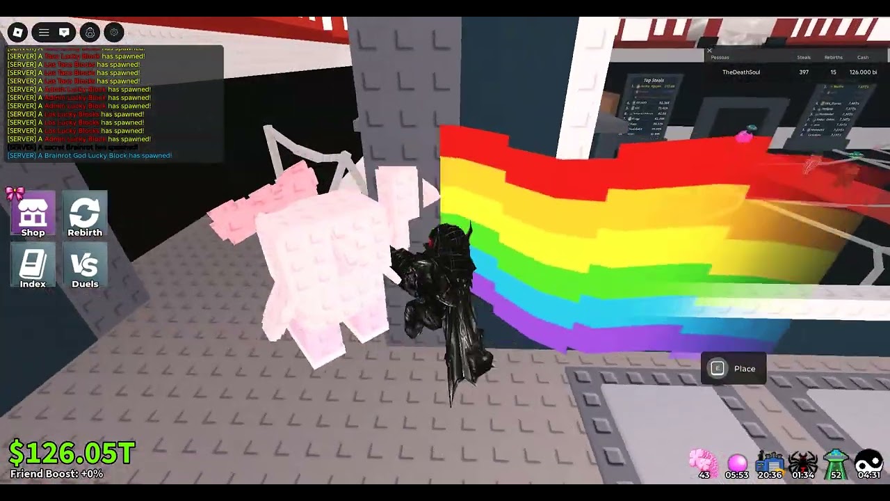 Jogando o evento do stel pq si-