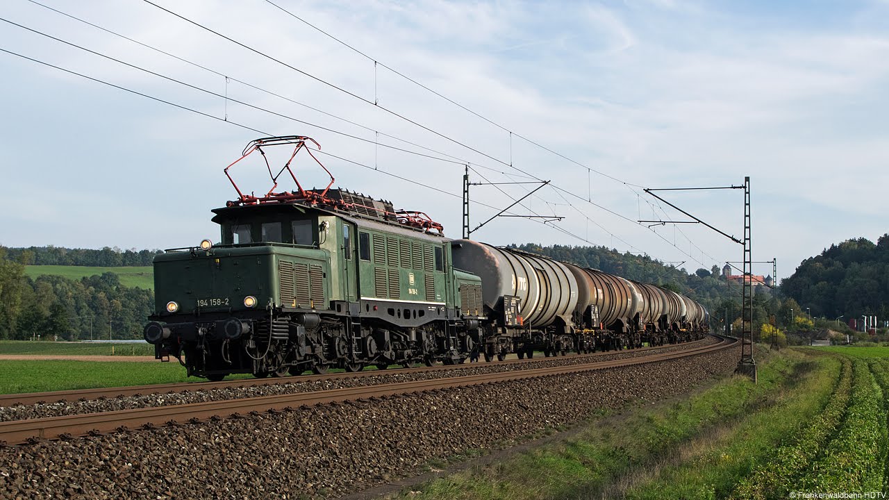 194 158 Rail4You, IGE Autozug, Ludmilla, TXL 189 uvm. auf der Frankenwaldbahn