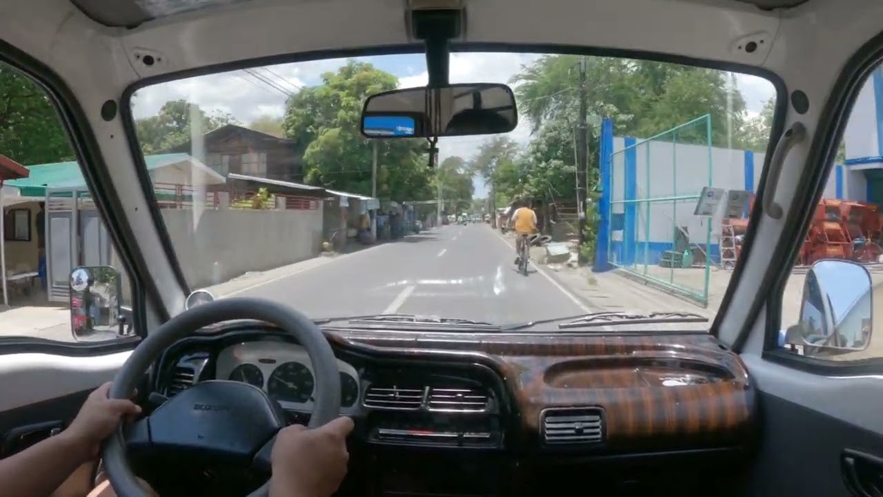Rucso Multicab Driving Around Town in POV
