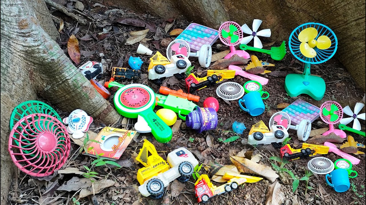 Hunting Es Krim, Kipas Angin, Permen, Pesawat, Ambulance, Truk Dump, Ikan, popit