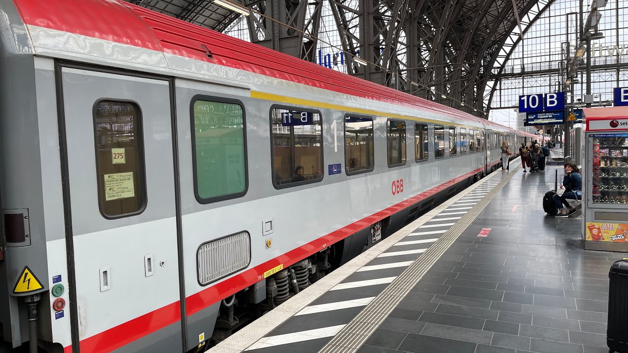 Mitfahrt / Ride on: Eurocity EC 113 Frankfurt(Main) - Villach Hbf (2/2)