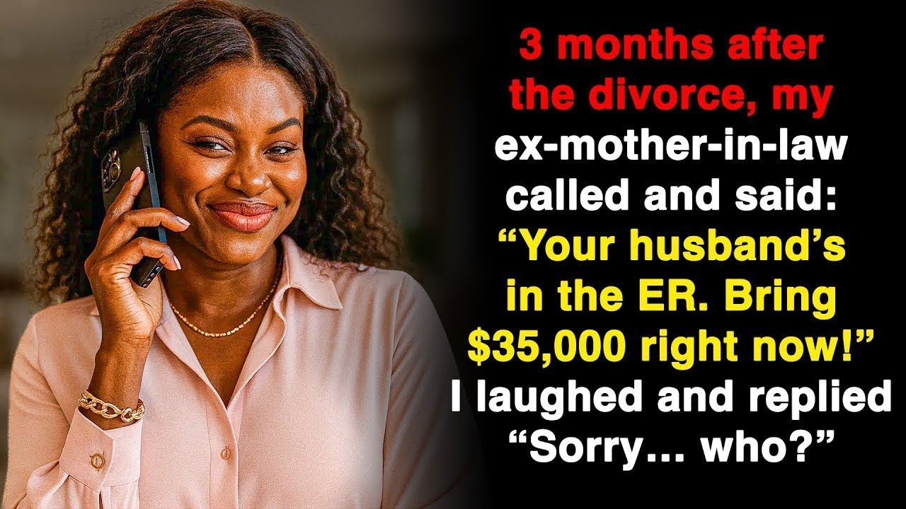 After the Divorce, My Ex-MIL Called: “He’s in the Hospital — Bring the Money!”