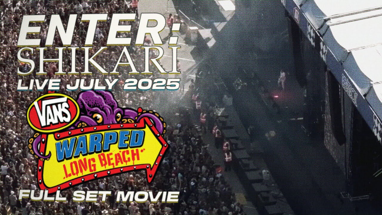 Enter Shikari - Vans Warped Tour. Full Set. Long Beach, CA. 2025.