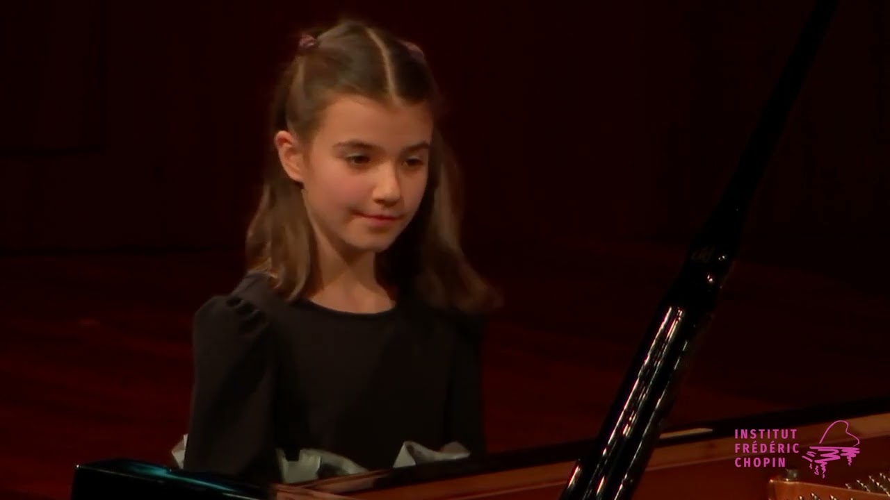 ADRIANA VASILSKI  JEUNE CHOPIN COMPETITION  3rd Edition LUGANO 2023