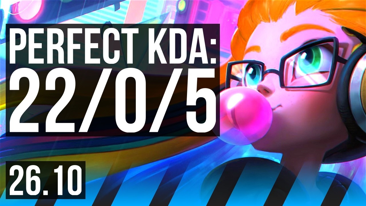 ZOE vs EKKO (MID) | Perfect KDA: 22/0/5, 61K damage | EUW Master | 26.10