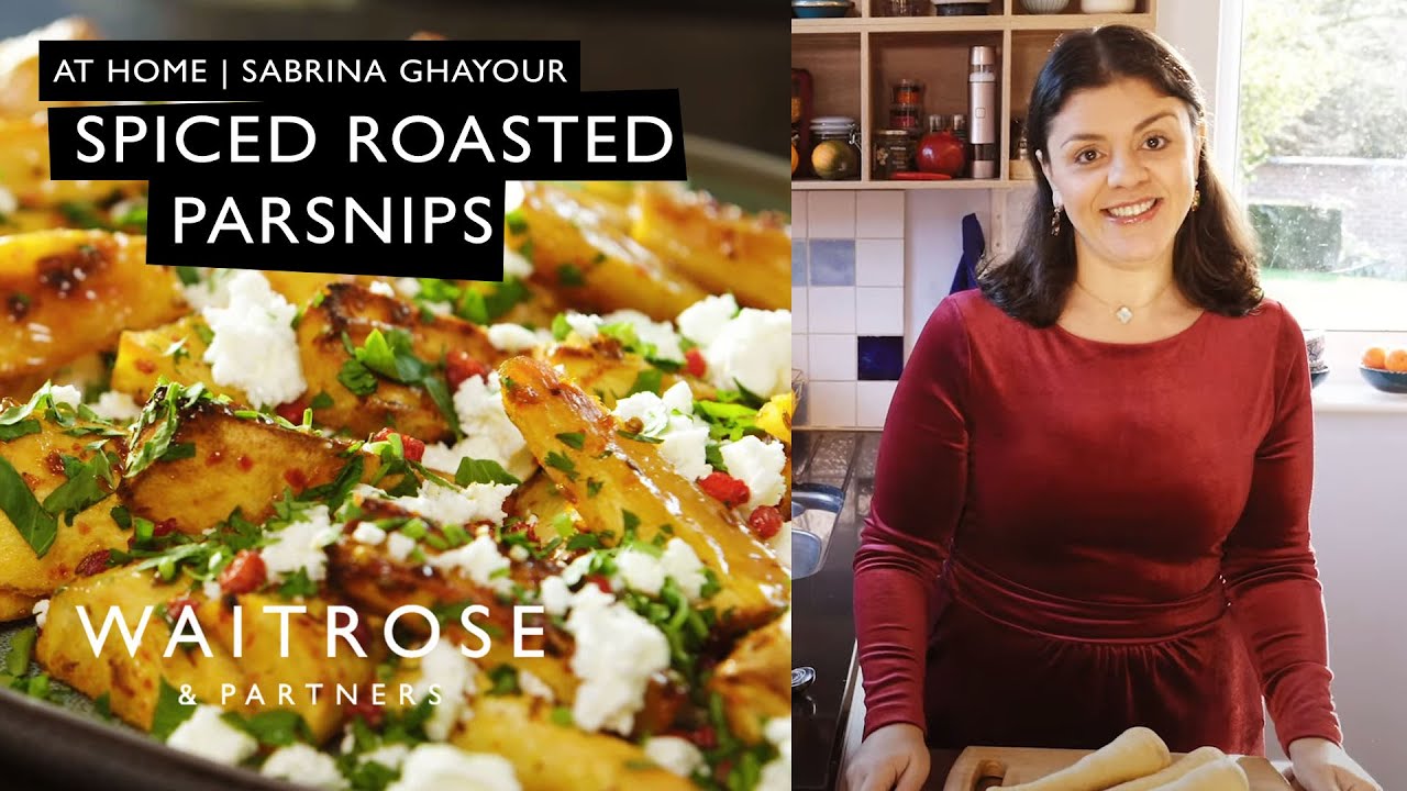 Sabrina Ghayour's Spiced Roasted Parsnips | At Home | Waitrose
