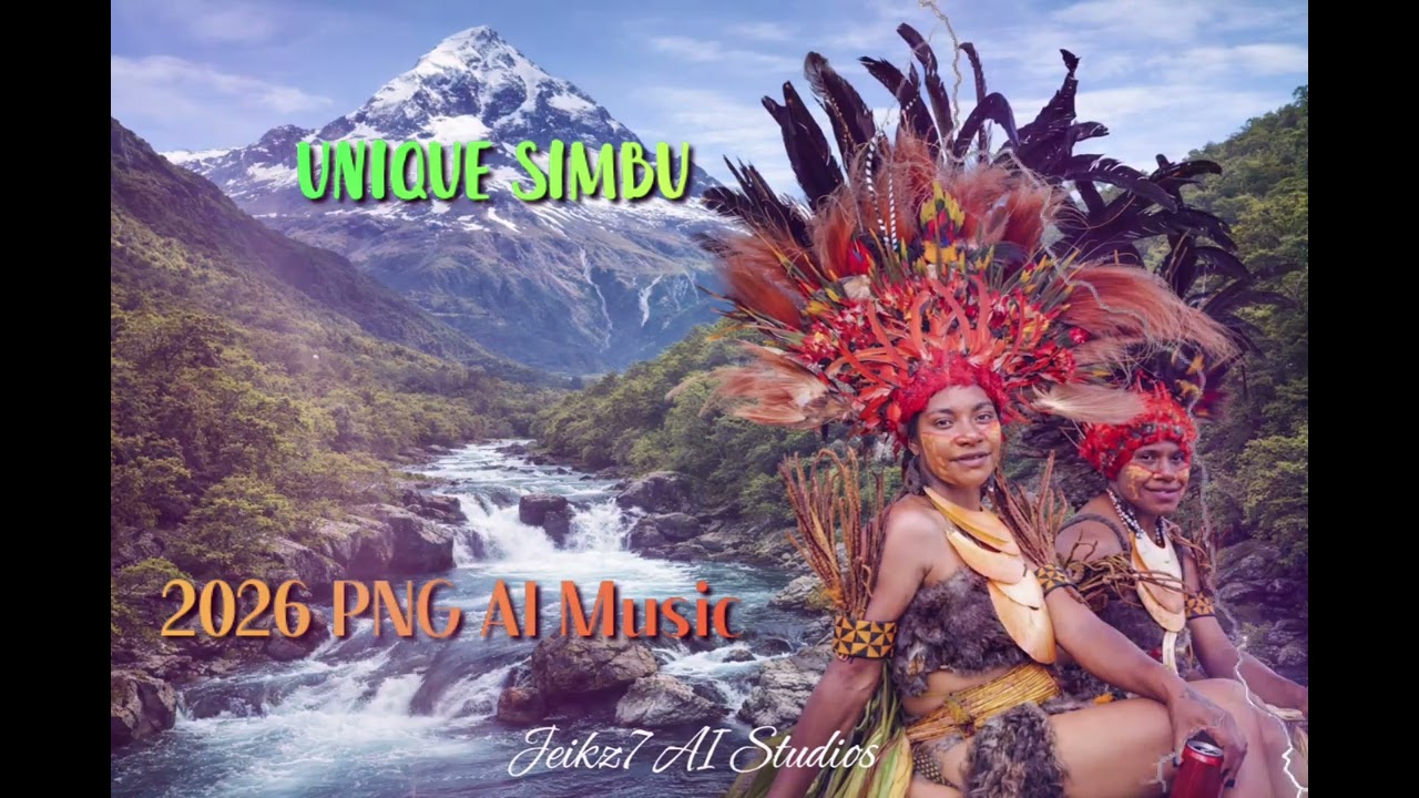 Unique SIMBU, 2026 PNG AI Music, Jeikz7 AI Studio
