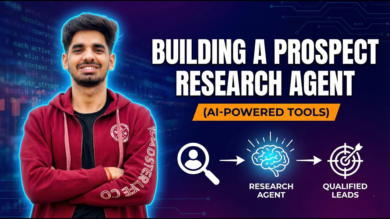 How to Build an AI Prospect Research Agent
