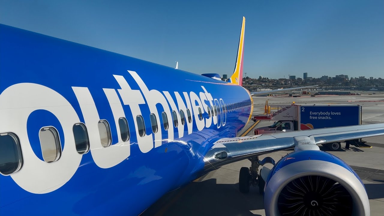 4K | Full Flight (HOU-SAN) | Southwest Airlines Boeing 737 MAX 8 (N8979L)