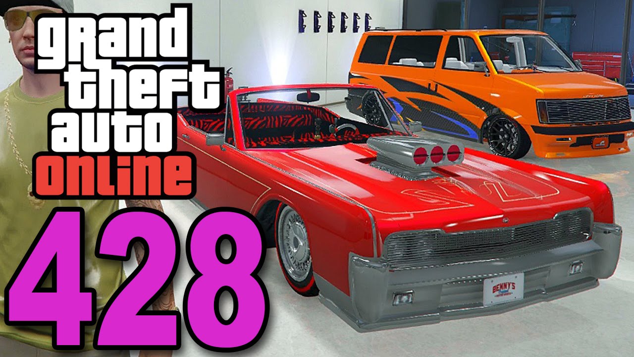 Grand Theft Auto 5 Multiplayer - Part 428 - $2 MILLION+ IN LOW RIDER CUSTOMIZATION! (New DLC)