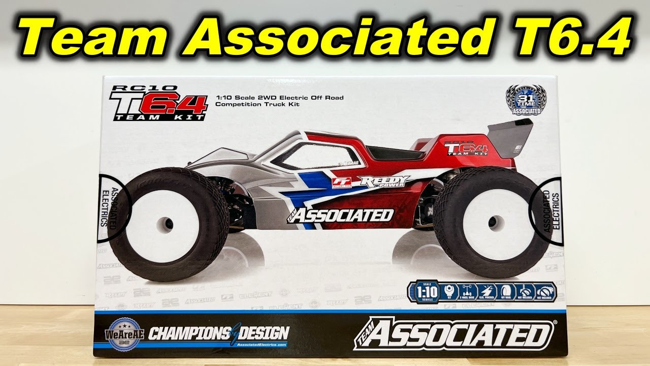 Team Associated T6.4 Unboxing - Best stadium truck?