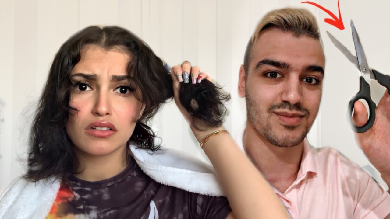 شيرو قرر يقص شعري بسبب التحدي💔😭
