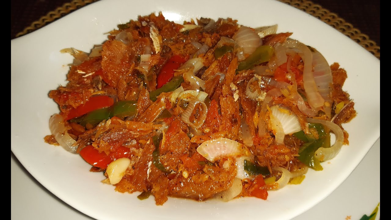 Debbie's Brown Stew Saltfish