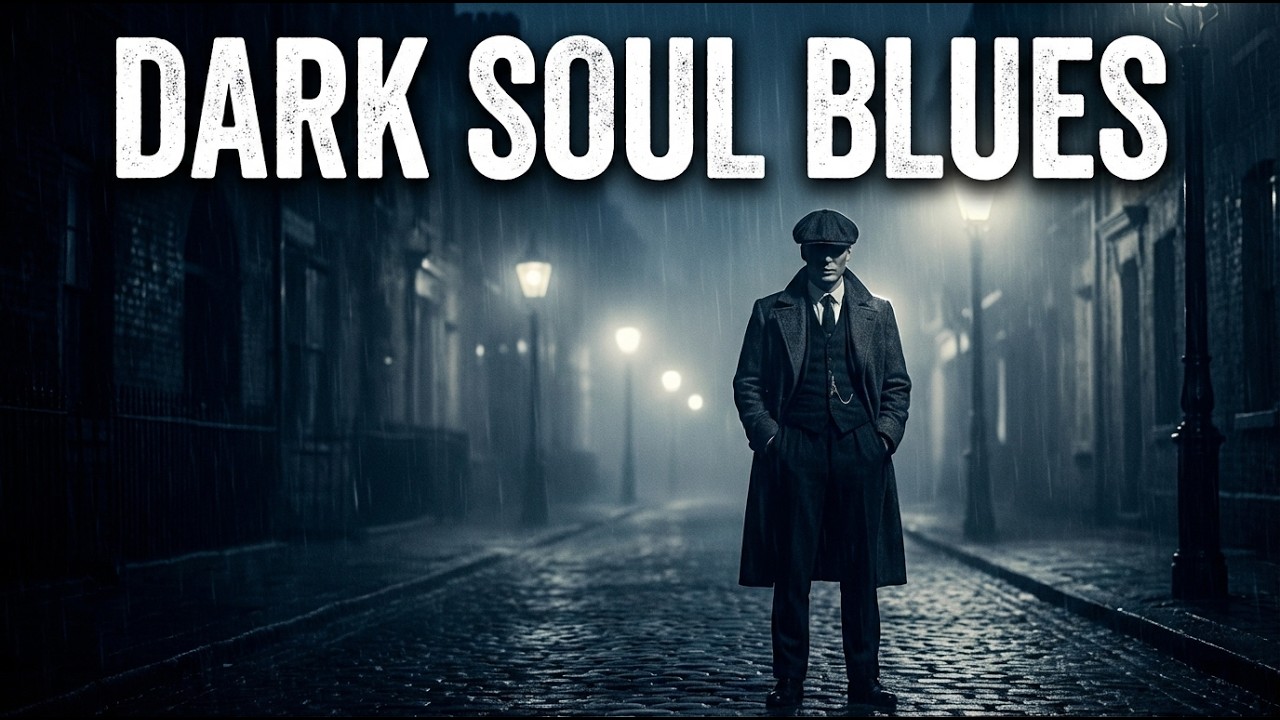 Lonely Gentleman Under City Lights | Dark Soul Blues