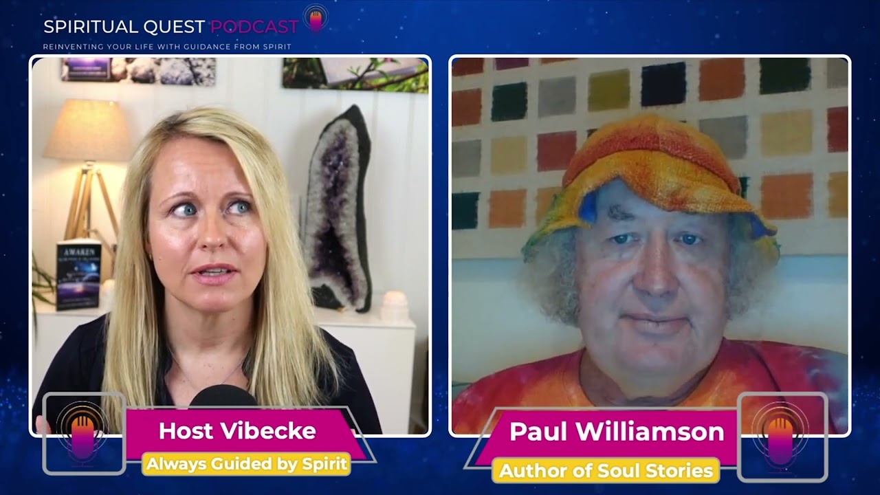 The Spiritual Quest Podcast with Author and Regression Specialist Paul Williamson