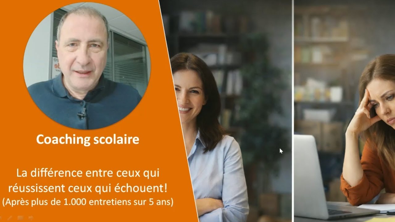 Pourquoi certains réussissent dans leur activité de coaching scolaire et d'autres n'y arrivent pas ?