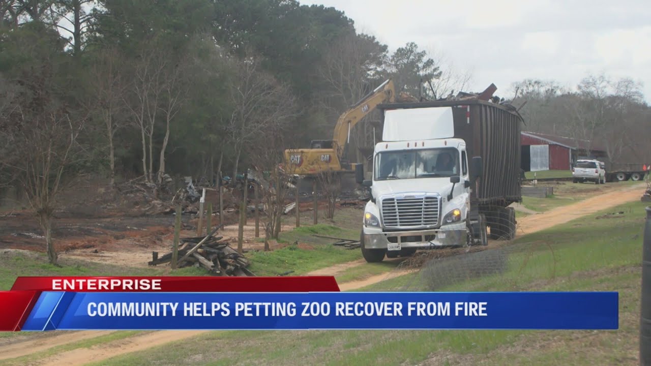 Community steps up to help petting zoo recover from fire