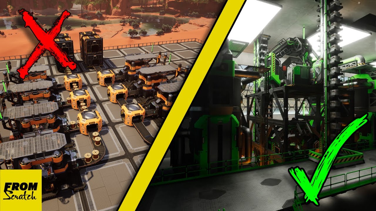 STOP using boring machine layouts - Satisfactory 1.0
