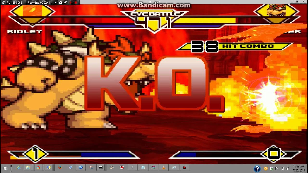 Mugen: Ridley vs Bowser