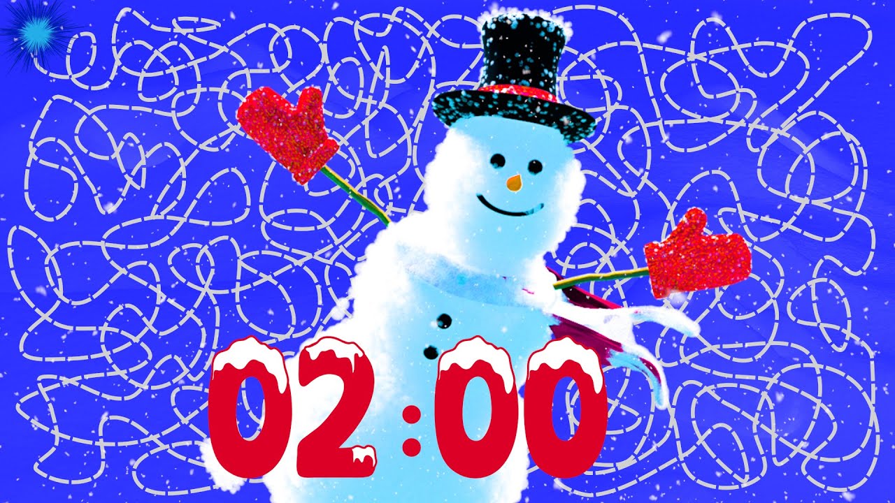 2 Minute Timer [Winter Snowman] ☃️