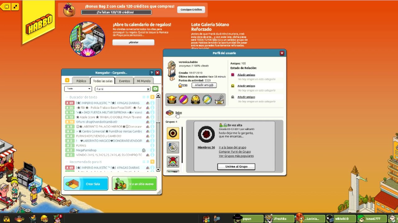 ivan.paternero veronica.habbo SinHarina INTENTANDO TIMAR EN HABBO.ES