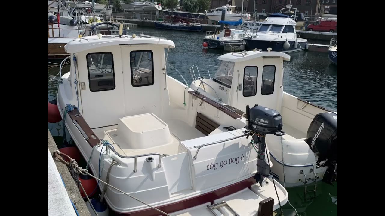 Boat Fishing iom. Loving the Arvor230as
