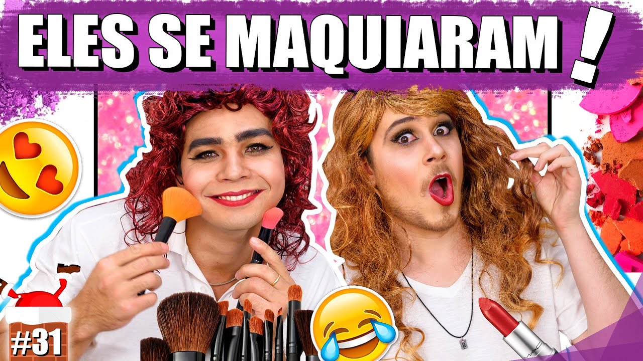 NOSSOS MARIDOS SE MAQUIARAM! OLHA COMO FICOU !! #EspecialNatal | Blog das irmãs