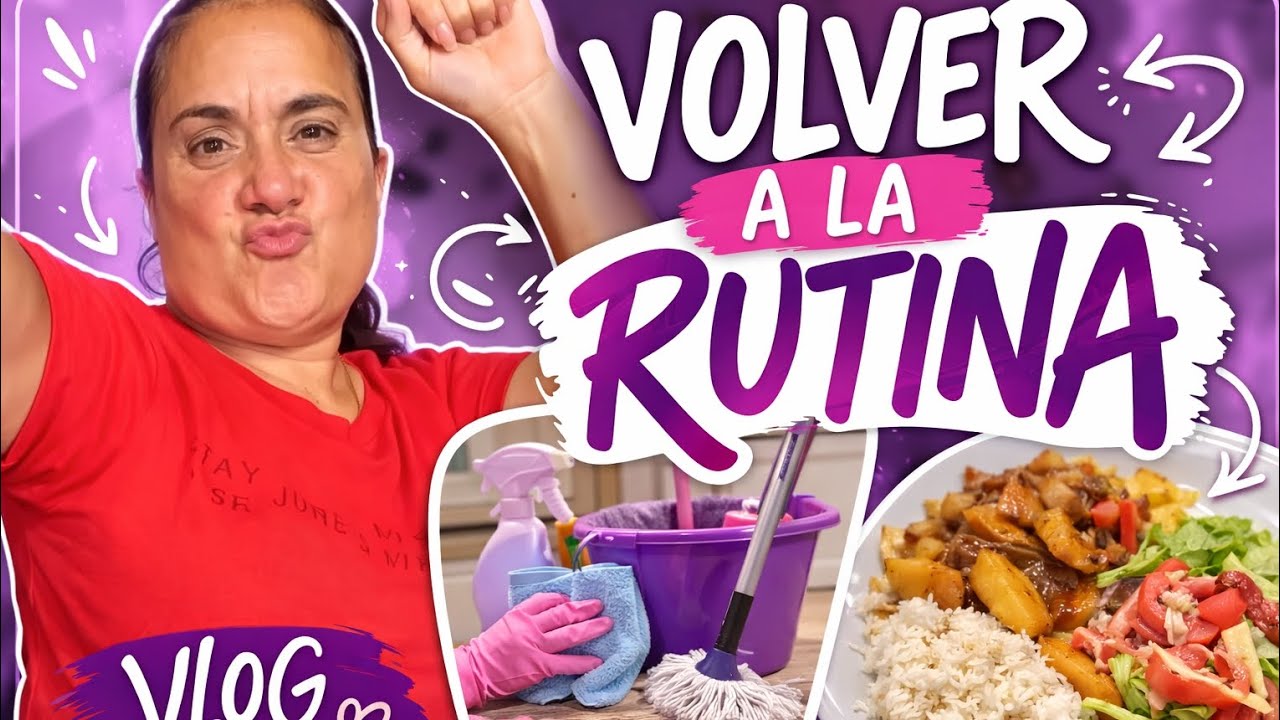 Volvimos a la rutina de a poco,comida,limpieza,trabajo...vamos que se PUEDE