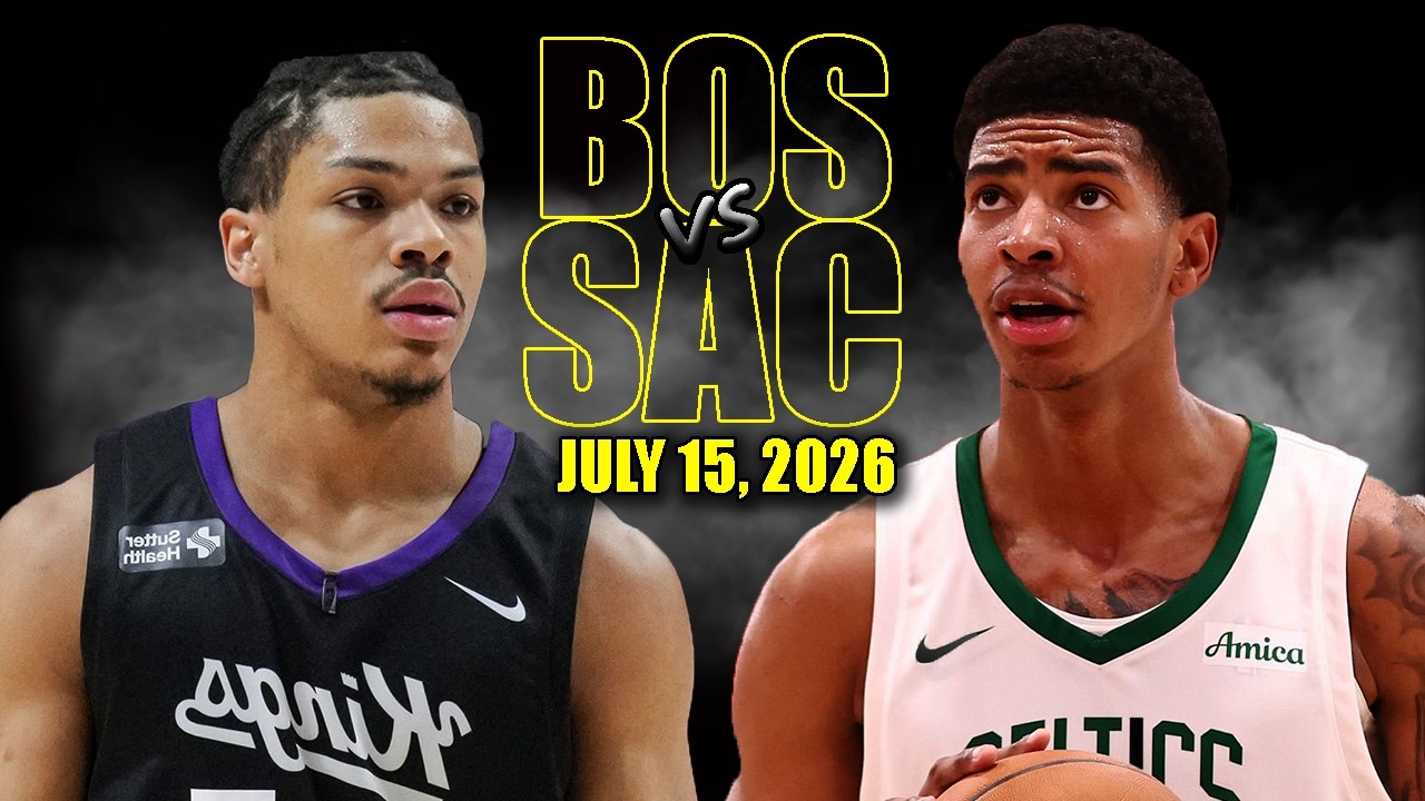 Boston Celtics vs Sacramento Kings Full Game Highlights - July 15, 2026 | NBA Summer League