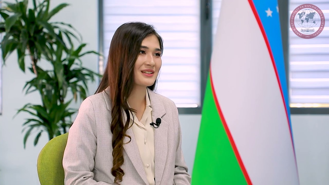 Islom Karimov stipendiyasi sohibasi bilan intervyu | Интервью с обладательницей стипендии И.Каримова