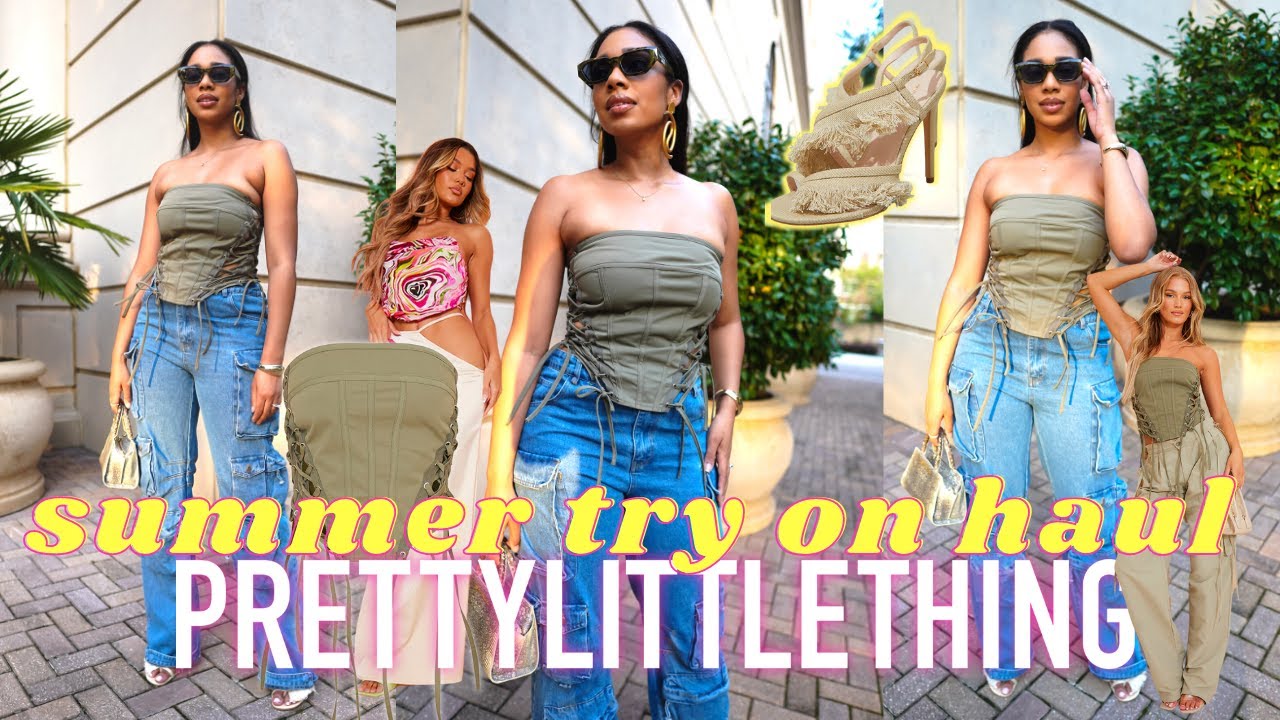 NEW IN PRETTYLITTLETHING Try On Haul & Styling | PLT SUMMER 2022
