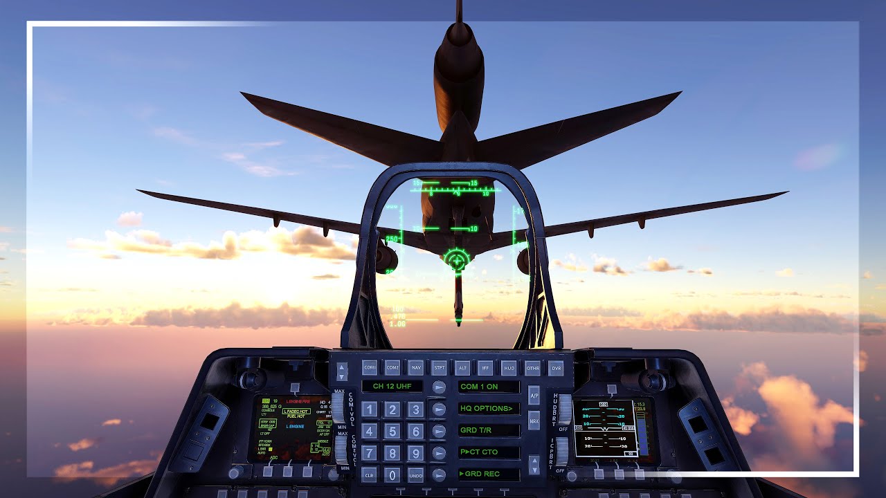 Air Refueling In War Thunder Ft. F-22 Raptor
