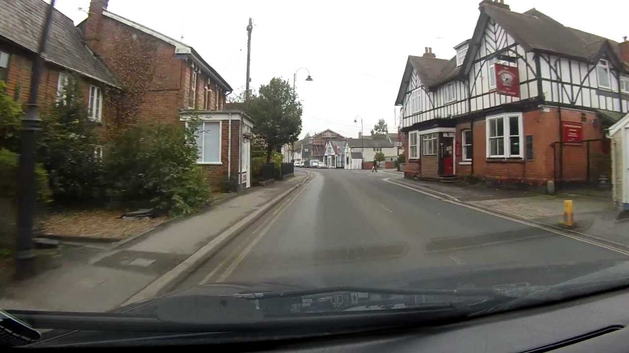 A Drive Through Pewsey, Wiltshire