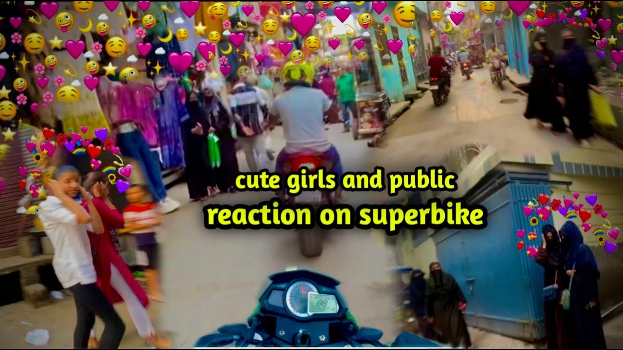 Public and cute girls reaction😍 with Benelli tnt 300 😍|| loudest Benelli tnt 300 na atank macha dya