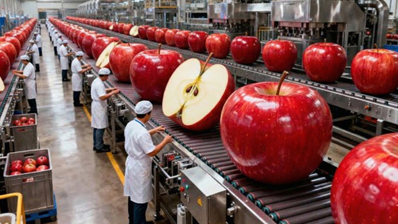 Inside a Apple Pie Factory – An incredible automated production process