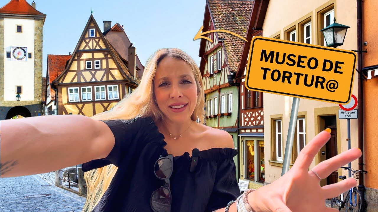 Aquí MENTIR se PAGABA Caro. El Pueblo REAL de PINOCHO | Rothenburg