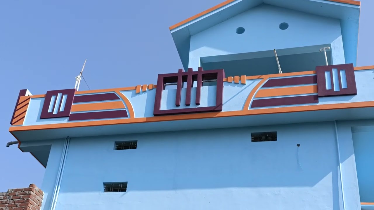 Outside Colour Paint For House @SANURVLOGS22