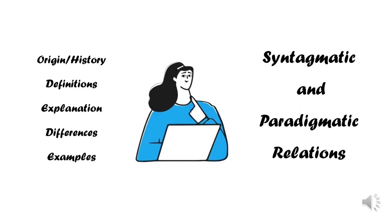 Syntagmatic and Paradigmatic Relations in Grammar\Linguistics | Difference | Explanation | Examples